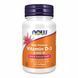 Вітамін D3 NOW Foods Vitamin D-3 2000 МО, харчова добавка, 120 м'яких капсул 2022-09-1187 фото 1