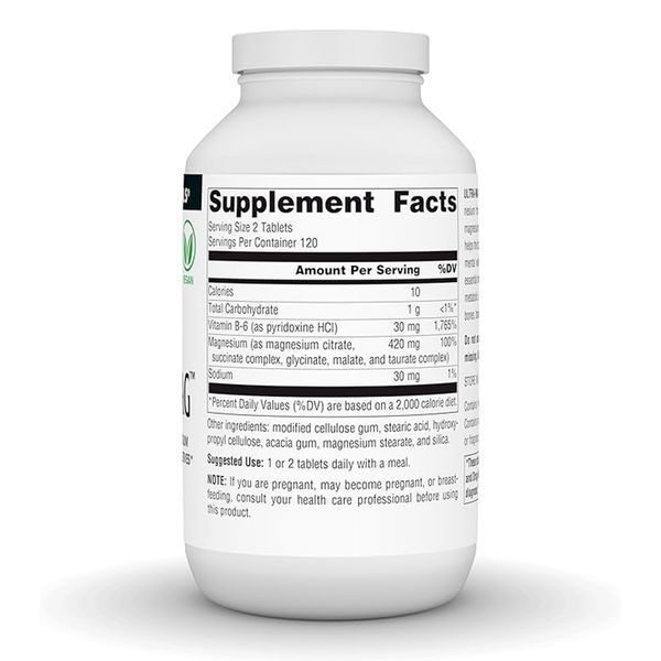Комплекс магнію та вітаміну B6 Source Naturals Ultra-Mag, харчова добавка, 240 таблеток 2022-10-1303 фото